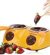 Maquina para hacer Chocolates con DOBLE Olla y moldes.