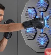 MAQUINA DE BOXEO INTELIGENTE + GUANTES ROJOS 🔥🥊