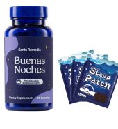 Buenas Noches Con Zylaria + Melatonina 60 Caps + 24 parches