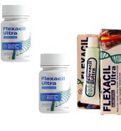 Flexacil Ultra 20 Capsulas 500mg X 2 + Obsequio  Bálsamo corporal