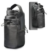Mochila Bolso Magnético Gym Porta Botella Toalla Llaves Celular